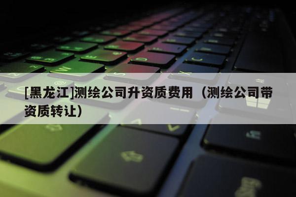 [黑龍江]測繪公司升資質(zhì)費用（測繪公司帶資質(zhì)轉(zhuǎn)讓）
