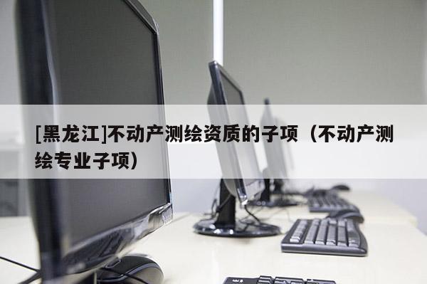 [黑龍江]不動(dòng)產(chǎn)測(cè)繪資質(zhì)的子項(xiàng)（不動(dòng)產(chǎn)測(cè)繪專業(yè)子項(xiàng)）