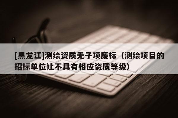 [黑龍江]測繪資質(zhì)無子項廢標（測繪項目的招標單位讓不具有相應資質(zhì)等級）
